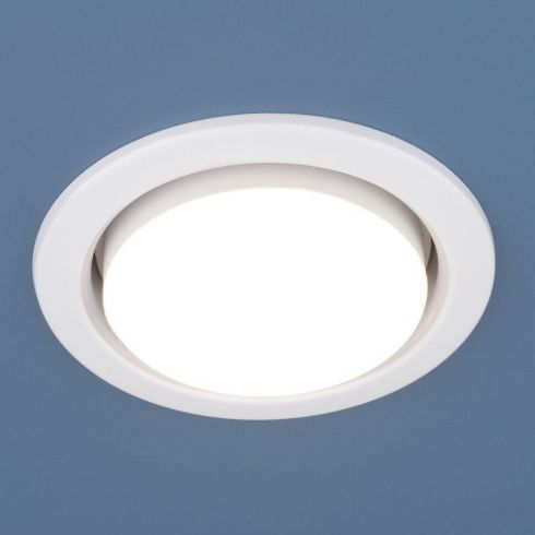 Точечный светильник Elektrostandard 1035 GX53 WH белый фото