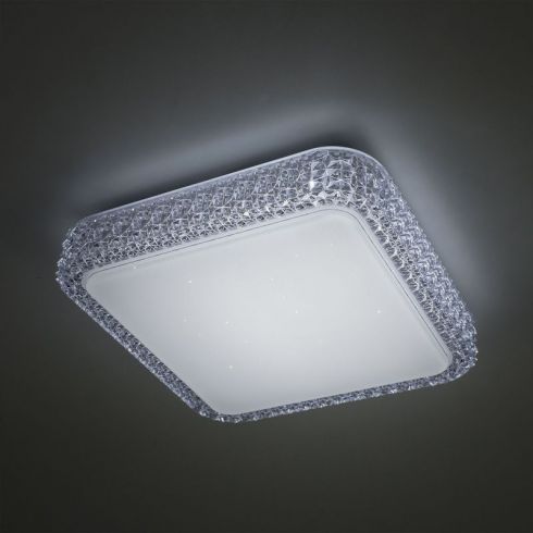 Светильник накладной светодиодный Citilux Альпина CL718K22 белый + прозрачный фото