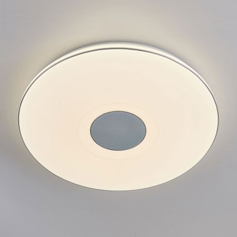 Светильник потолочный светодиодный с Bluetooth колонкой и пультом Citilux Light & Music CL703M100 фото