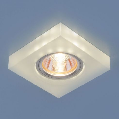 Точечный светильник со светодиодами Elektrostandard 6063 MR16 WH белый фото