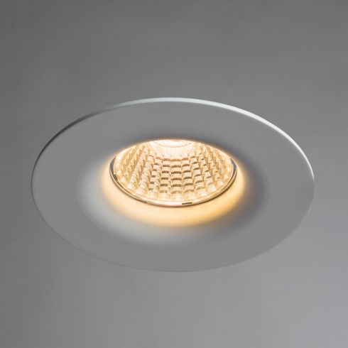 Встраиваемый светодиодный светильник Arte Lamp Uovo A1427PL-1WH фото