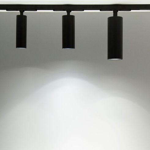 Трековый светодиодный светильник Citilux Тубус CL01T071N черный 4000K фото