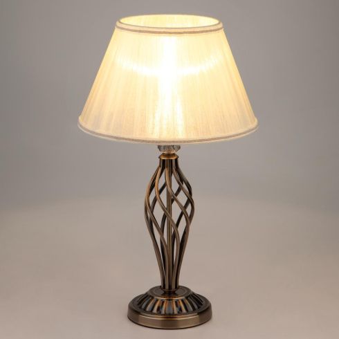 Настольная лампа Eurosvet Selesta 01002/1 античная бронза фото