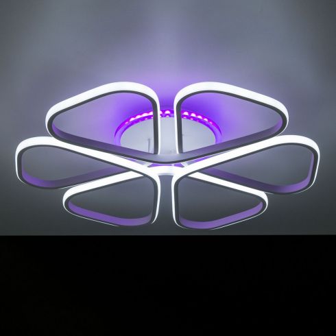 Потолочная светодиодная люстра с управлением голосом и смартфоном Citilux Сезар Смарт CL233A270E фото