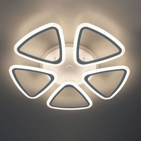 Потолочная светодиодная люстра с управлением голосом и смартфоном Citilux Мальта Смарт CL234A250E фото