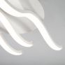 Потолочная светодиодная люстра Eurosvet Gwen 90090/3 белый фото