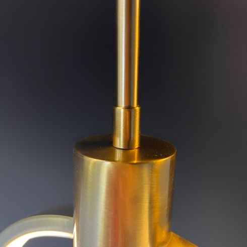 Подвесной светильник ImperiumLoft Babetta Ring 1 L280 Brass 4000К фото