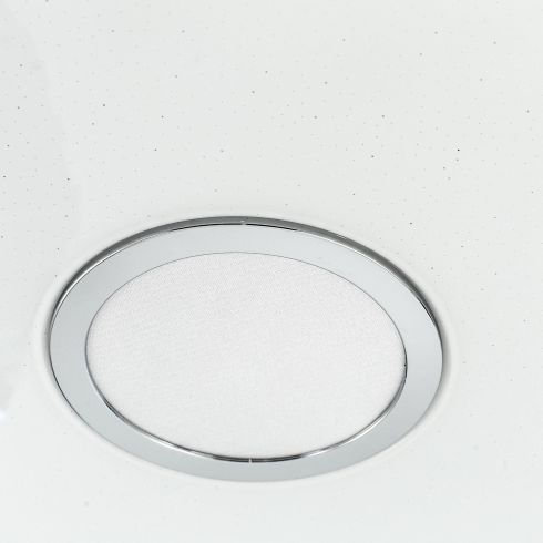 Потолочный светодиодный светильник Citilux Старлайт Смарт CL703A140G белый+хром фото