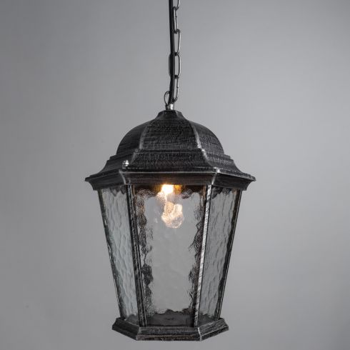 Уличный подвесной светильник Arte Lamp Genova A1205SO-1BS фото