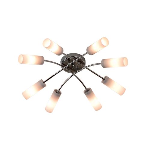 Люстра потолочная Citilux Новелла CL122181 хром + хром матовый фото
