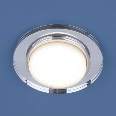 Точечный светильник Elektrostandard 8061 GX53 SL зеркальный/серебро фото