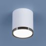 Накладной точечный светодиодный светильник Elektrostandard DLR024 6W 4200K белый матовый фото