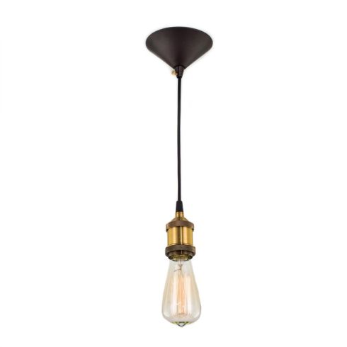 Подвесной светильник Citilux Эдисон CL450100 бронза + венге фото