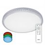 Потолочный светодиодный светильник Citilux Альпина CL718100RGB белая + прозрачная фото