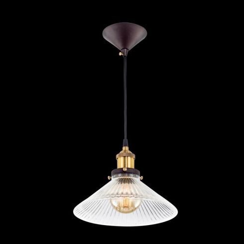 Подвесной светильник Citilux Эдисон CL450106 бронза + венге фото