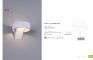 Настенный светодиодный светильник Arte Lamp Anello A1705AP-1WH фото