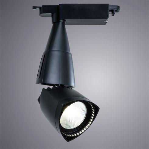 Трековый светодиодный светильник Arte Lamp A3830PL-1BK фото