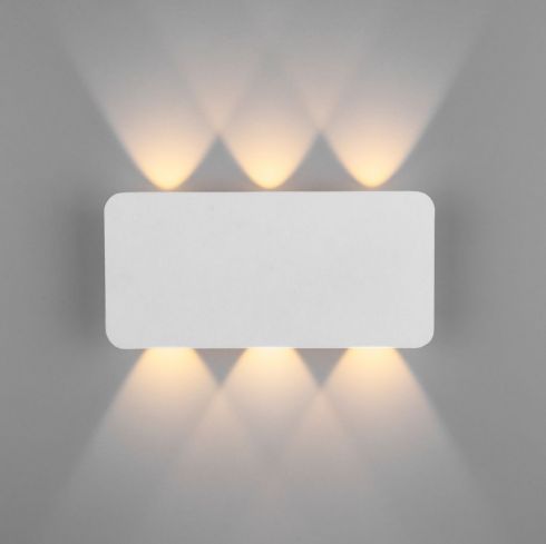 Бра светодиодное Eurosvet Angle 40138/1 LED белый фото