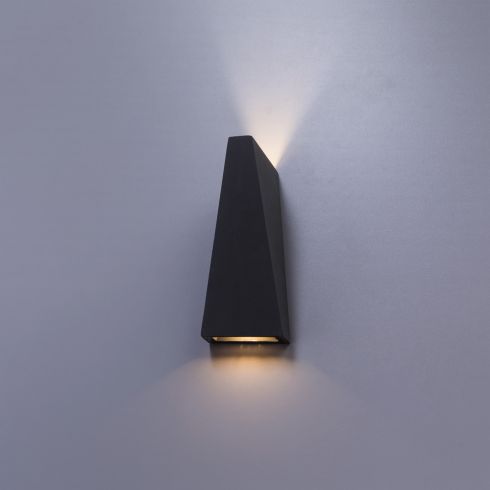 Уличный настенный светодиодный светильник Arte Lamp Cometa A1524AL-1GY фото