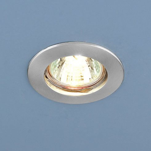 Точечный светильник Elektrostandard 863 MR16 SCH хром сатинированный фото