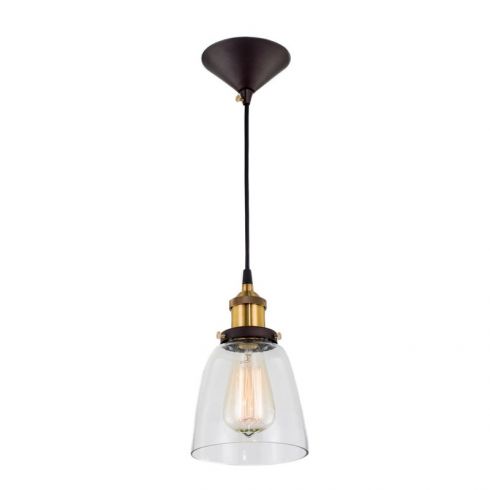 Подвесной светильник Citilux Эдисон CL450103 бронза + венге фото