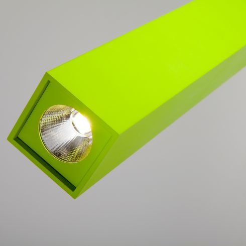 Светильник подвесной Eurosvet Cant 50154/1 LED зеленый фото