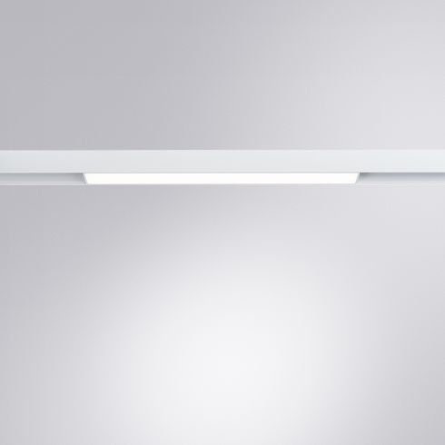 Трековый светодиодный светильник для магнитного шинопровода Arte Lamp Linea A4632PL-1WH фото