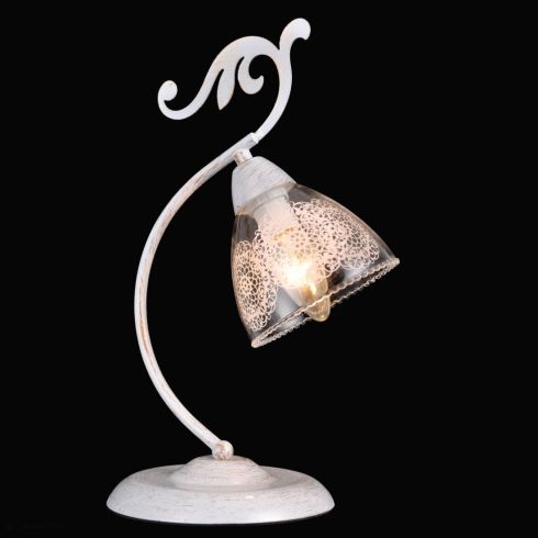 Настольная лампа Natali Kovaltseva TULIP 75054/1T IVORY фото
