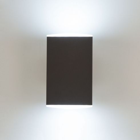 Уличный настенный светодиодный светильник Citilux CLU0002 черный фото