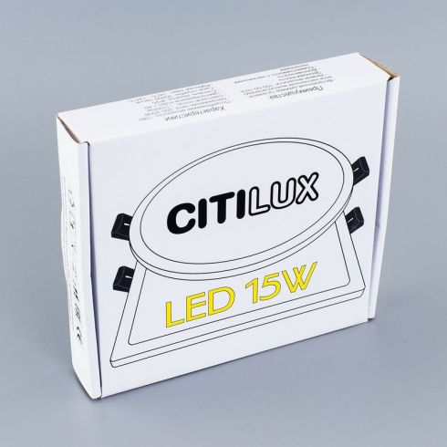 Встраиваемый светильник Citilux Омега CLD50K150N белый фото