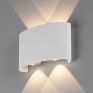 Уличный настенный светодиодный светильник Elektrostandard Twinky Double 1555 Techno LED белый фото