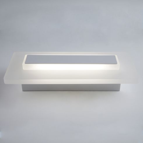 Настенный светодиодный светильник Elektrostandard Square 40132/1 LED белый фото
