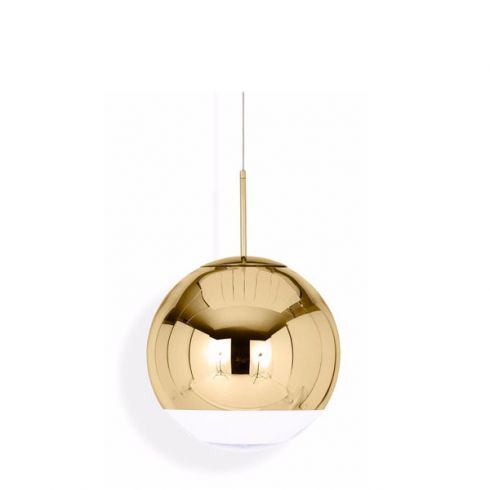 Подвесной светильник ImperiumLoft Mirror Ball Gold D20 фото