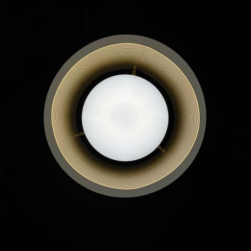 Подвесной светодиодный светильник D38 см ImperiumLoft Casing белый фото