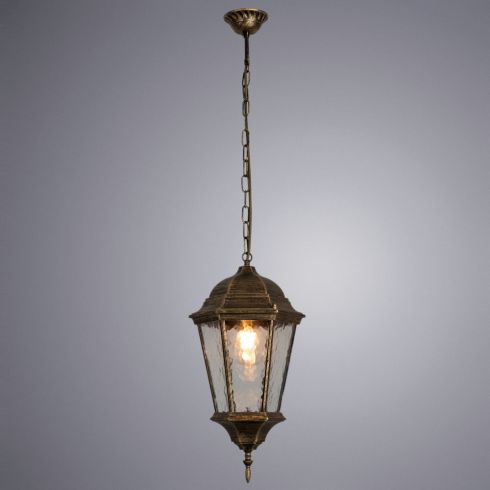 Уличный подвесной светильник Arte Lamp Genova A1204SO-1BN фото