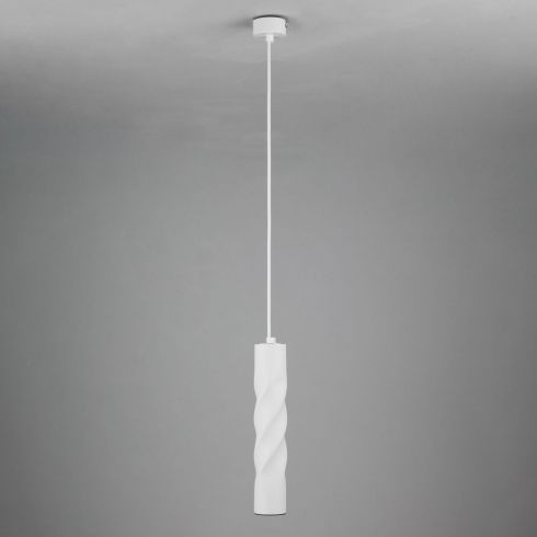Подвесной светодиодный светильник Eurosvet Scroll 50136/1  LED белый фото