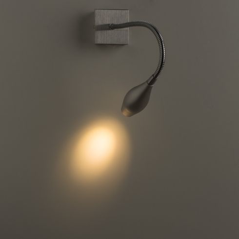 Настенный светодиодный светильник Arte Lamp Scorcio A7003AP-1SS фото