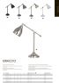 Настольная лампа Arte Lamp Braccio A2054LT-1GY фото