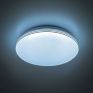 Светильник настенно-потолочный светодиодный Citilux Симпла CL714R18N белый+хром фото