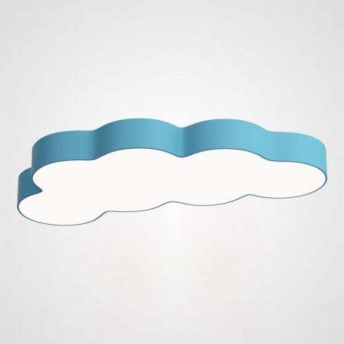Потолочный светильник ImperiumLoft Cloud 90 голубой фото