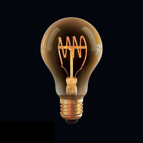Лампа светодиодная диммируемая Voltega Loft LED A60 E27 4W 2000К 7078 фото