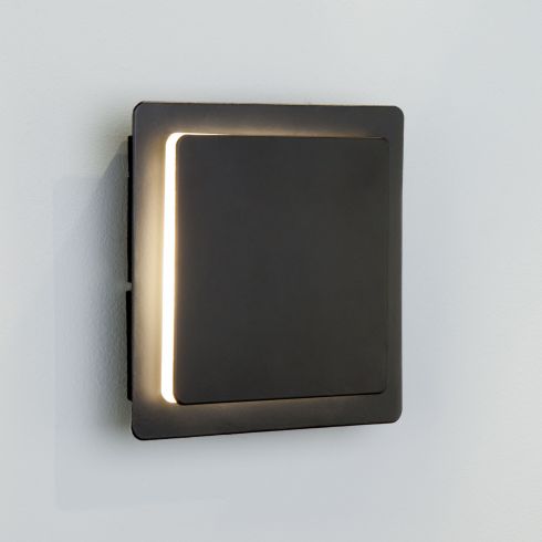 Настенный светодиодный светильник Eurosvet Screw 40136/1 черный фото