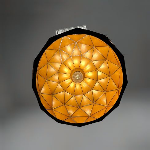Подвесной светильник ImperiumLoft Melon D36 Gold/Black фото