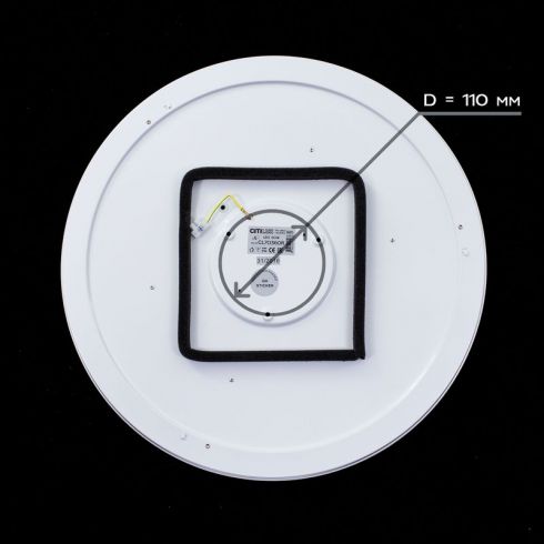 Потолочный светодиодный светильник Citilux Старлайт CL70340 хром фото