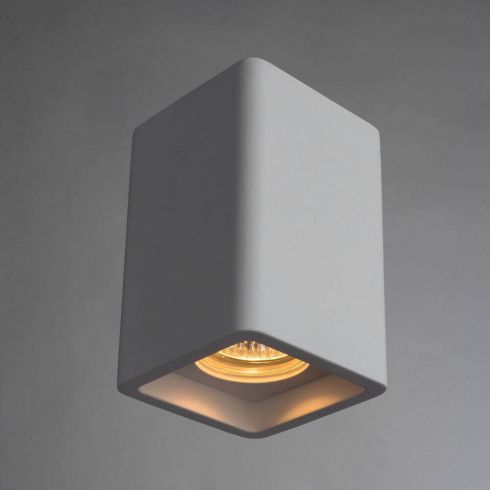Светильник накладной гипсовый Arte Lamp Tubo A9261PL-1WH фото