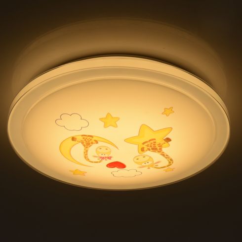 Настенно-потолочный светодиодный светильник MW-Light Улыбка 365015701 фото