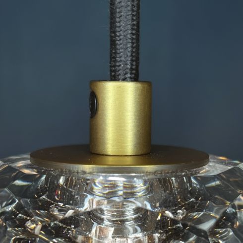 Подвесной светильник ImperiumLoft Rh Boule De Cristal Single Rod Brass фото