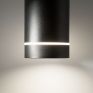 Накладной точечный светодиодный светильник Elektrostandard DLR021 9W 4200K черный матовый фото