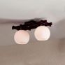 Потолочный светильник Citilux Нарита CL114121 венге + хром фото