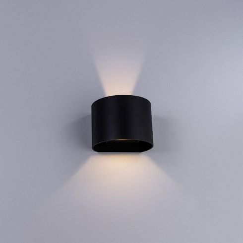 Уличный настенный светодиодный светильник Arte Lamp Rullo A1415AL-1GY фото